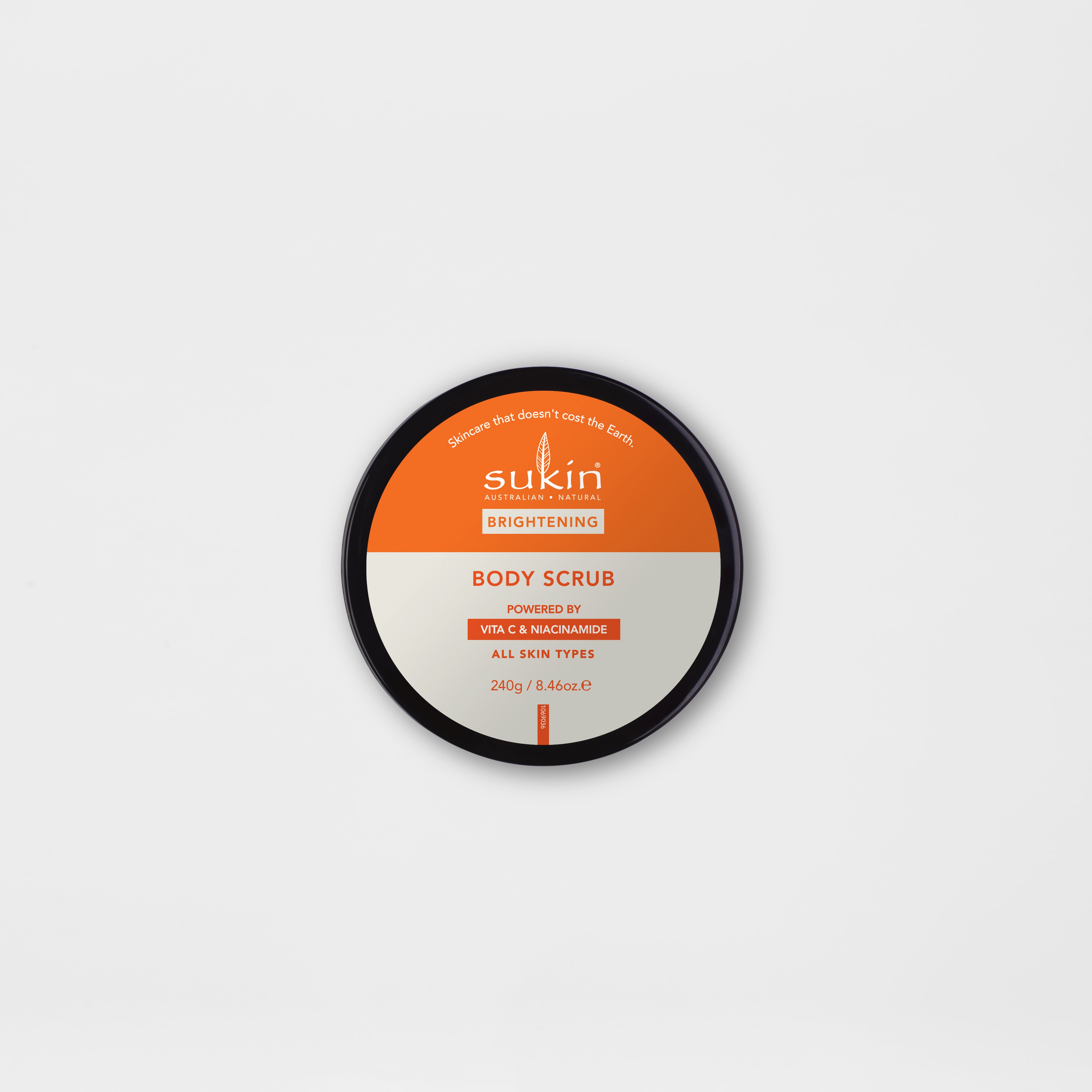 SUKIN BRIGHTENING BODY SCRUB | 240g